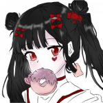 qq头像女生动漫红色,红色动漫风QQ头像女生精选
