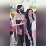 戴口罩长头发小姐姐照片,探寻小姐姐的独特风采