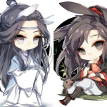 外国小姐姐魔道祖师壁纸,异域风情下的东方仙侠画卷