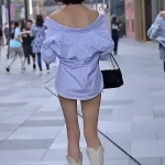 小姐姐背影挺好看图片,邂逅美丽小姐姐的迷人瞬间